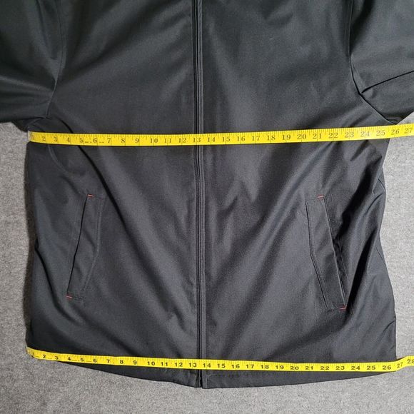 Rainforest Jacket Mens 2XL Black Windproof Rainproof Membrane System XXL - Picture 4 of 11